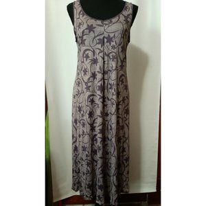 Calida Lavendar Gown Size S Star Design Very Lightweight
